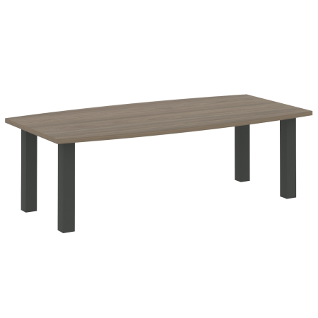 Стол переговорный LT.SP2 2400x1200x750 (Вяз Благородный/Антрацит металл)