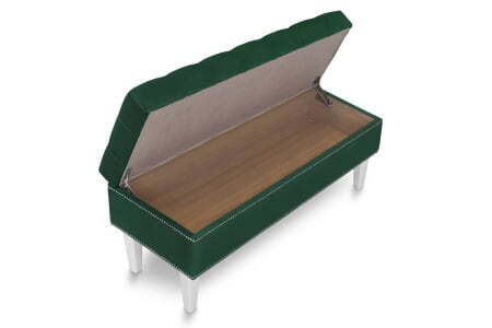 Банкетка Parige 1000 (1020x420x450) Изумрудный (Изумрудный)