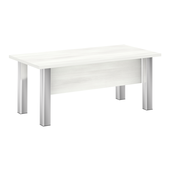 Стол для руководителя M-LT.D-18.1 1800x900x750 (Снежная Патина/Серый металл)