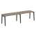 Рабочая станция на деревянных опорах Onix Wood OW.RS-2.3.7 2760x720x750 (Тиквуд Светлый/Дуб Темный)