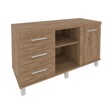 Тумба сервисная First KTS-1 1190x470x680 (Дуб Табак)