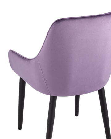 Стул Диана велюр пыльно-фиолетовый (Стул Диана фиолетовый)