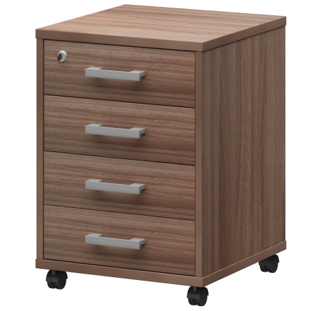 Тумба подкатная Арго АТЛ-04 440x450x600 (Темный шимо)