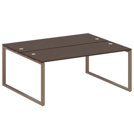 Рабочая станция Metal System Style БО.РАС-СП-2.5 1800x1475x750 (Венге Цаво/Мокко металл)