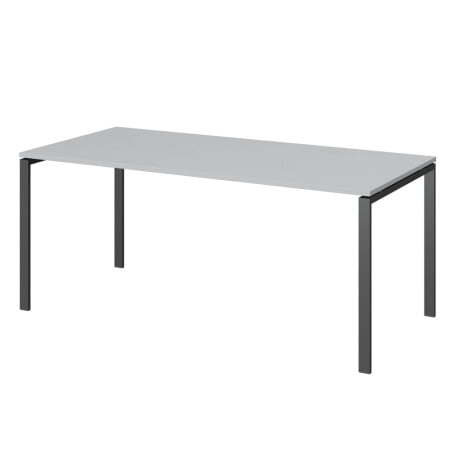 Стол на металлокаркасе для заседаний Арго-М АМ-0058 1800x850x760 (Серый/Белый)