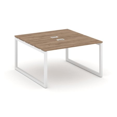 Рабочая станция 2-х сторонняя SN-5O.DRS-021 (980х1632х750) (Дуб Табак/Металл Белый)