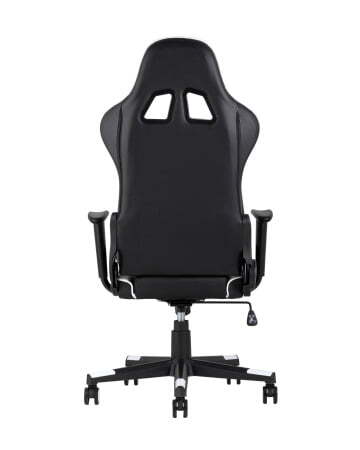 Кресло игровое TopChairs Diablo белое (Геймерское кресло Diablo белый)
