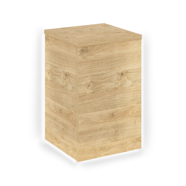 Накладка высокая угловая внешняя  с подсветкой правая для О.R-F.MU.VNER Onix О.R-NU.V.VNE.SR 432x432 (Тиквуд Светлый)