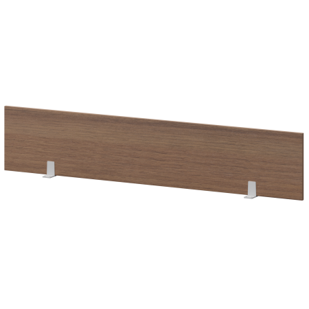 Экран для одиночного стола Арго-М СМЭ18-18 1800x18x350 (Орех/Белый)