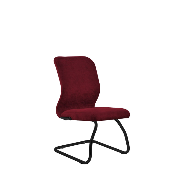 Кресло для руководителя Метта SU-Mr-4(Vivaldi)/подл.000/осн.008 (Красный)