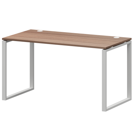 Стол на металлокаркасе Арго-М АМ.О-002 1200x730x760 (Темный шимо/Белый)