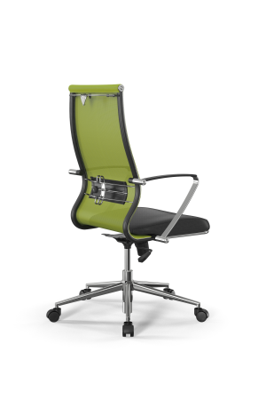 Кресло для руководителя Метта Sit 10 B2-163K - T+Extra /Km00/Wm12/K5cL(M09.B23.G18.W01) (Лайм | Черный)