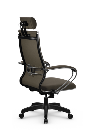 Кресло для руководителя Метта МЕТТА B 2m 34P/подл.127/осн.001 (Коричневый)