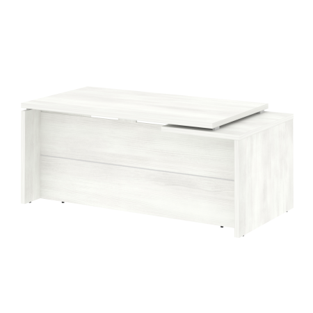 Стол для руководителя левый LT.В 18 L 1800x900x750 (Снежная Патина)