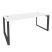 Стол рабочий на О-образном м/к Onix O.MO-SRR-5.8 1780x800x750 (Белый Бриллиант/Белый Металл)