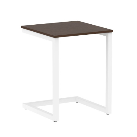 Компьютерный стол VR.SP-2-58 580x600x750 (Венге Цаво/Белый Металл)