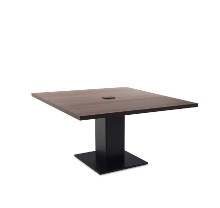 RENZ/TESLA Стол для переговоров L140 (Эвкалипт морен/Черный)