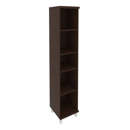 Стеллаж узкий высокий First KSU-1 400x430x2060 (Венге)