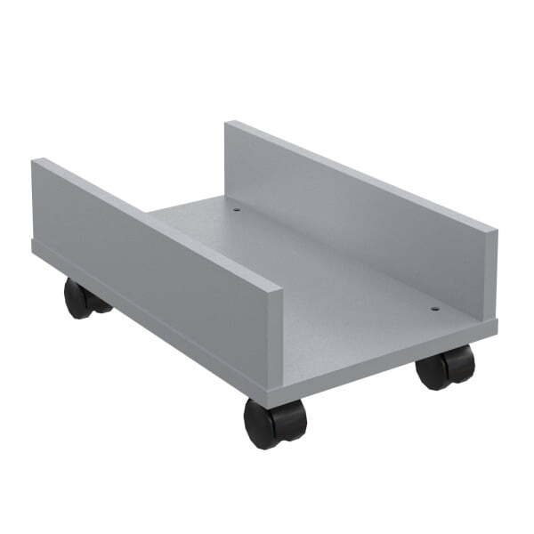 Подставка под системный блок 500x300x181 (Дуб Сонома светлый/металлик)