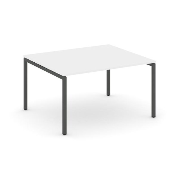 Стол переговорный SN-4P.SPRG-032.3 (1180х1180х750) (Белый/Металл Антрацит)
