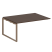 Проходной наборный элемент переговорного стола Metal System Style БО.ППРГ-4 1600x1235x750 (Дуб Наварра/Серый металл)