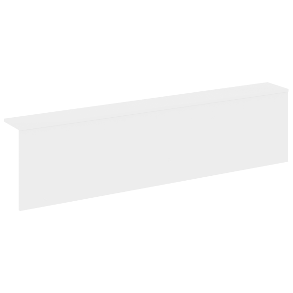 Накладка прямая высокая на 2 модуля О.R-F.MP.V-158 Onix О.R-NP.V-158.2 2700x327x674 (Белый Бриллиант)