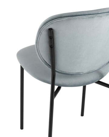Стул Стенли велюр серый (Стул Стенли серый)
