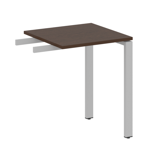 Приставной элемент Metal System Style БП.ПР-1 600x600x750 (Венге Цаво/Серый металл)