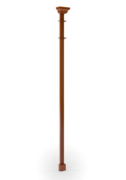 Пилястра промежуточная для шкафа Privilege PVK2500 173x200x2500 (Оливковое дерево)