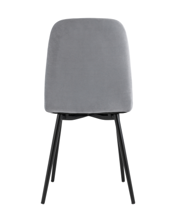 Стул Easy велюр серый (Стул Easy серый)