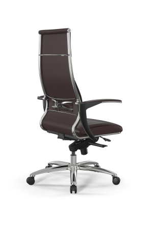 Кресло для руководителя Метта Samurai L1-11U - Infinity /Kc06/Wm06/U0mL-mL(M06.B31.G04.W03) (Темно-коричневый)