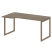 Стол криволинейный левый Metal System Style БО.СА-1 Л 1600x900x750 (Дуб Наварра/Серый металл)