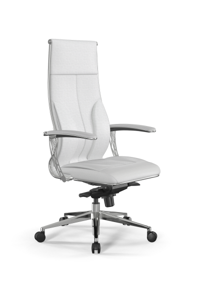 Кресло для руководителя Метта Samurai L1-11U - Infinity /Kc06/Wm06/U0mL-4c3(M06.B32.G11.W03) (Белый)