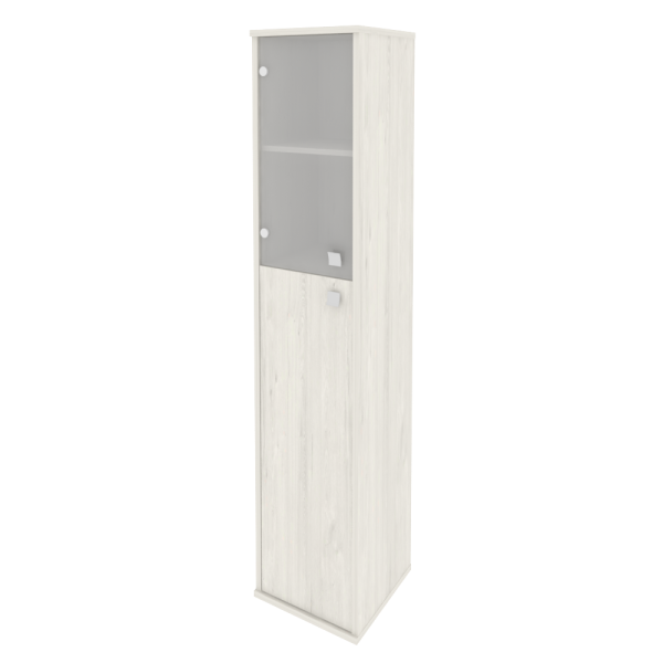 Шкаф высокий узкий, левый Style Л.СУ-1.7Л 412x410x1980 (Дуб Наварра)