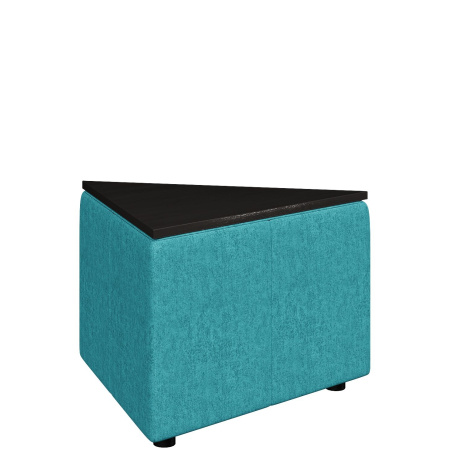 Диван Оригами. Стол треугольный. (Стол треугольный velvet_lux_41)