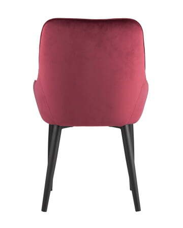 Стул Диана велюр бордовый (Стул Диана бордовый)