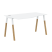 Стол эргономичный левый Forta FCT 1367 (L) 1580x733x900(670) (Дуб Гамильтон/Черный графит)