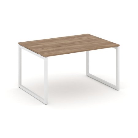 Стол переговорный SN-4O.SPRG-003.3 (1380х980х750) (Дуб Табак/Металл Белый)