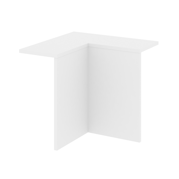 Накладка угловая высокая внутренняя правая для О.R-F.MU.VNUR Onix О.R-NU.V.VNUR 759x759x674 (Белый Бриллиант)