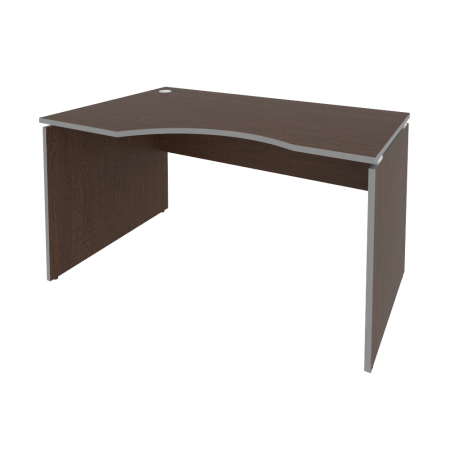 Стол криволинейный, левый Style Л.СА-2Л 1380x900x750 (Венге Цаво)