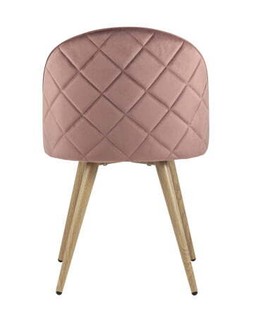Стул Лион велюр с ромбами розовый (Стул Лион NEW розовый)