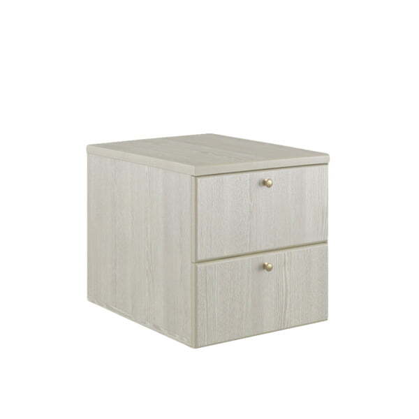 Тумба подвесная 2 ящика Capital P CPT17303 450x570x460 (Светлый дуб)