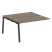 Проходной наборный элемент рабочей станции Metal System Style БА.ПРС-СП-2.3 1400x1475x750 (Дуб Наварра/Серый металл)