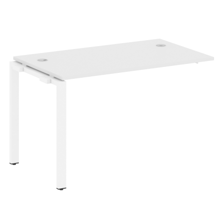 Проходной наборный элемент рабочей станции Metal System Style БП.ПРС-СП-1.2 1200x720x750 (Белый/Белый металл)