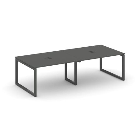 Стол переговорный SN-5O.SPRG-043 (2760х1180х750) (Антрацит/Металл Антрацит)