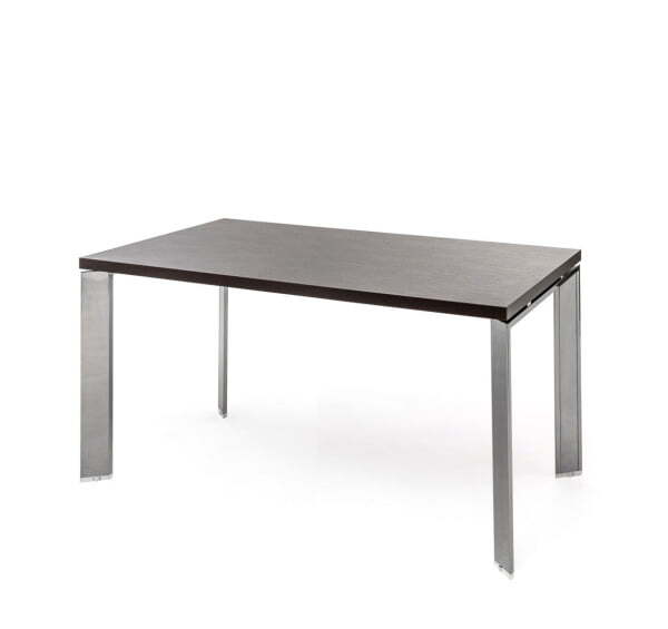 FERMO METAL Стол для руководителя хром L160 (Венге/Хром металл)