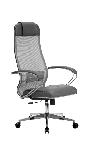Кресло для руководителя Метта МЕТТА-5(MPES)/подл.116/осн.004 (Серый)