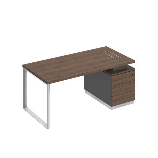 Стол для переговоров Bravo БР 156 2600x1100x750 (Дуб гладстоунСерый)