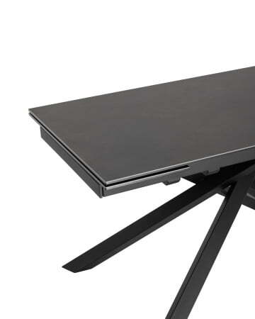 Стол обеденный Альянс раскладной 140-200*90 керамика (Стол обеденный Альянс черный)