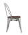 Стул TOLIX WOOD серебристый матовый (Стул Tolix серебристый, матовый)